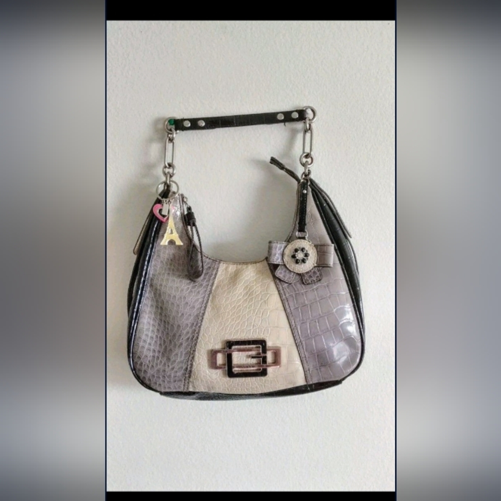 Women's Guess Vinyl Hobo Bag